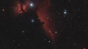 富士宮新五合目で撮った馬頭星雲です